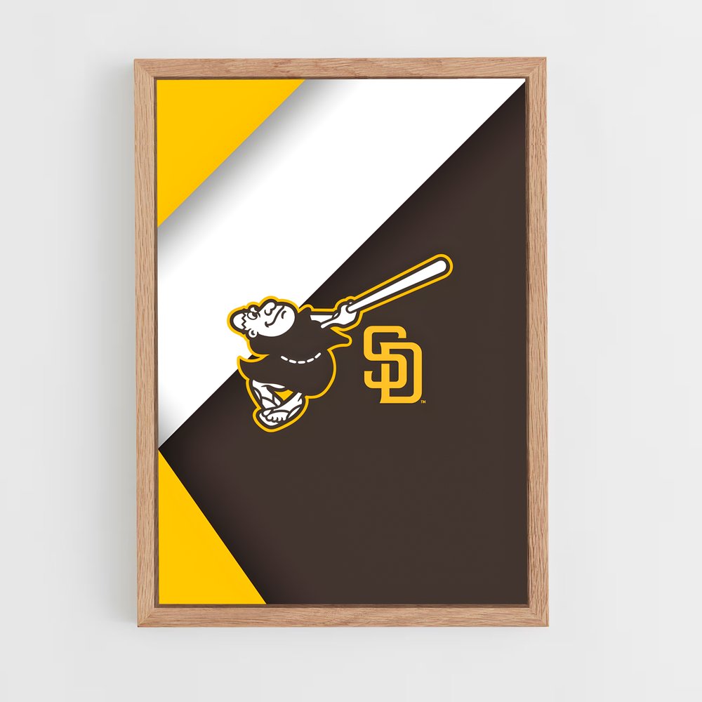 Poster Padres Legacy – affiche Baseball (vue 4)